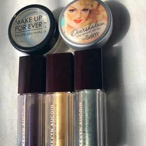 Shimmer shadow bundle. Kevyn Aucoin, Makeup Forever, theBalm